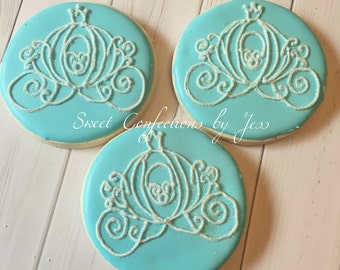 Cinderella Carriage Cookies Cinderella Wedding Cinderella