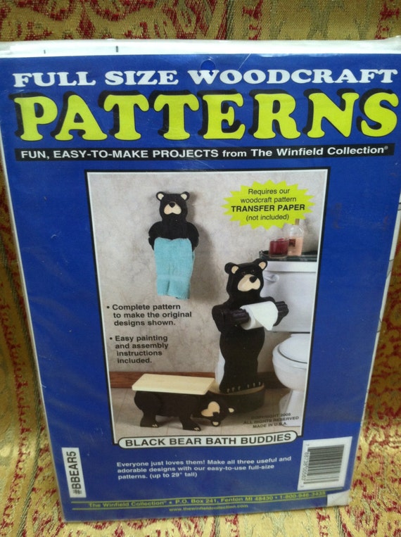 Woodworking. Full Size Pattern. Black by Woodworkingismylife