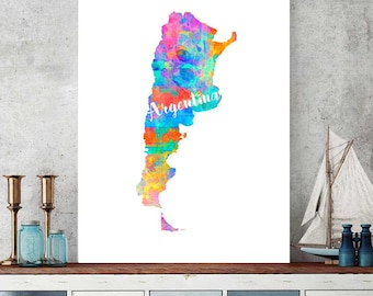 Argentina print  Etsy