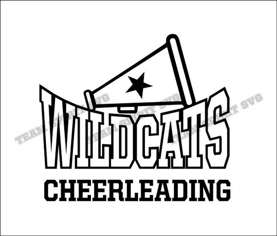 Download Wildcats Cheerleading Download Files SVG DXF EPS