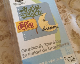 30%OFF SALE New Cricut Cartridge, Graphically Speaking