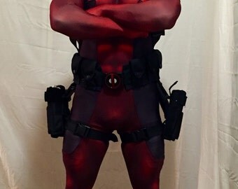 Deadpool cosplay bodysuit