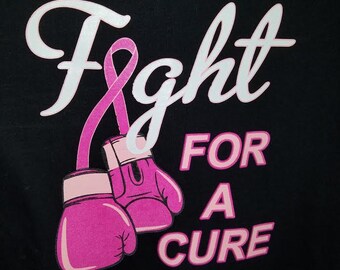 fight like a girl t shirt breast cancer