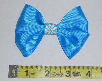 LuLu BeBe Girls Easter Bunny Print Bubble - Side Bows