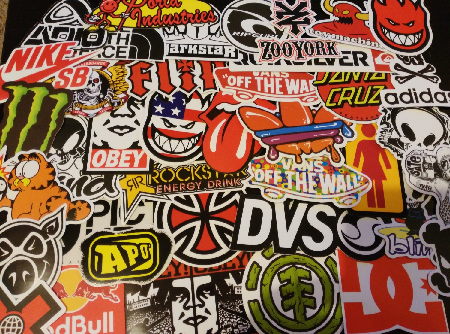 Stickers Stickers lot brand skateboard Snowboard Rider ski