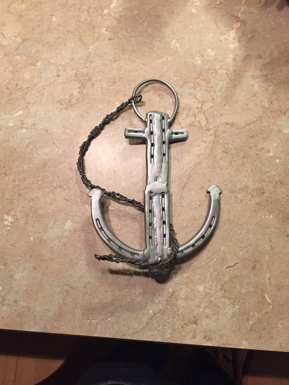Horse Shoe Anchor by sharphorseshoes on Etsy