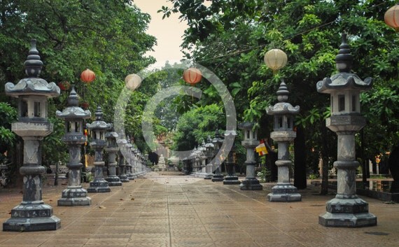 Vietnam Buddhist Temple Saigon Asian Decor Asian Photography Temple Pictures Wall Art Decor Gifts Art Photography Study Abroad Architecture