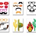 Mexican Fiesta Photo Booth Props: PRINTABLE MEXICAN