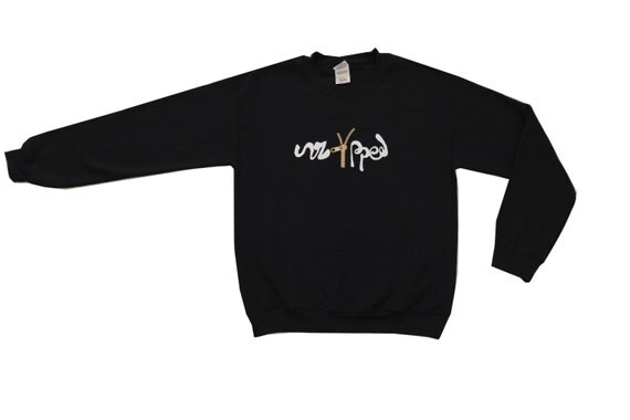 graphic sweatshirts black