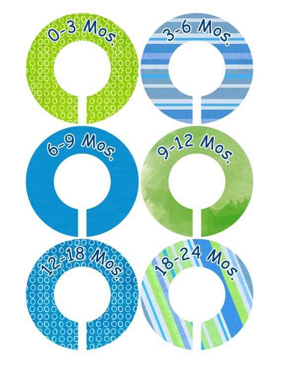Baby Closet Dividers Printables Prints Baby Closet Dividers Printables Prints