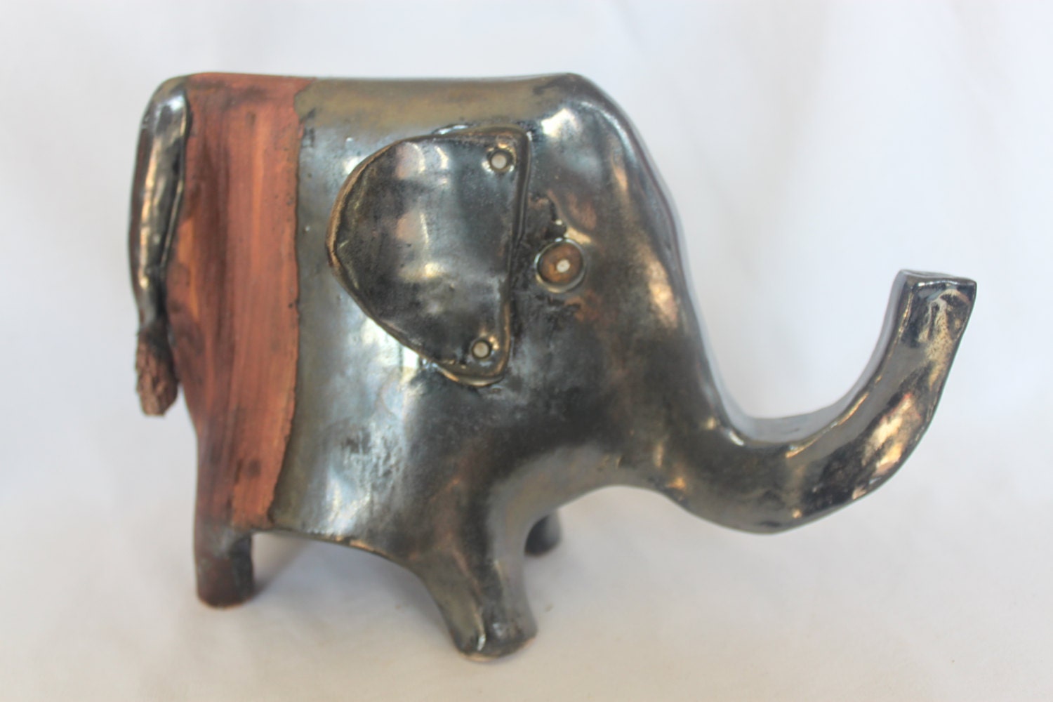 Large ceramic elephant