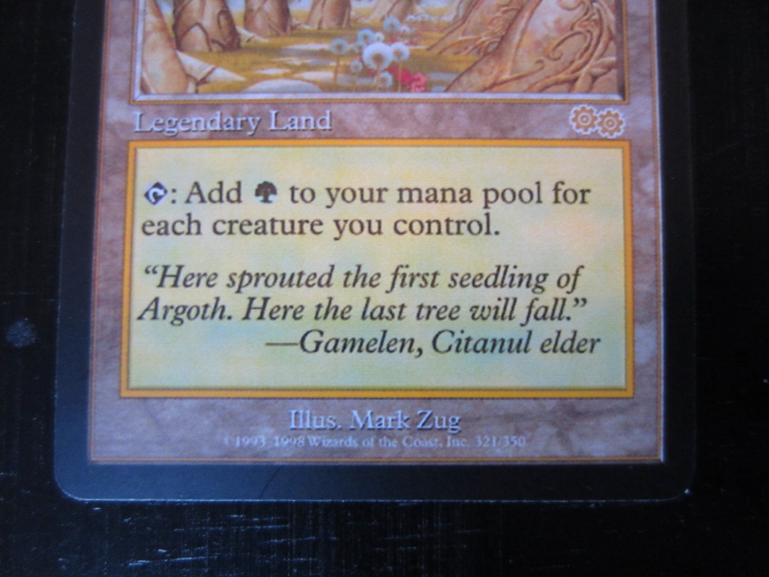 X1 Gaea's Cradle Proxy Mtg Magic The Gathering Cards