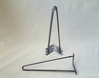 16" Steel Hairpin leg Handmade mid-century/modern