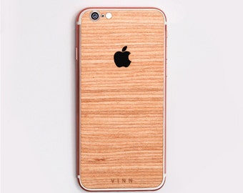 TUX Wooden Skin for iPhone - Cherry