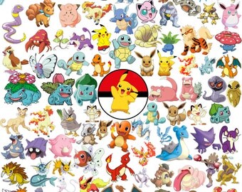 510 First Generation Pokemon Clipart And Silhouette Pokemon Clipart Pokemon Silhouette Pokemon Go Pokemon Printable Pokemon go clipart