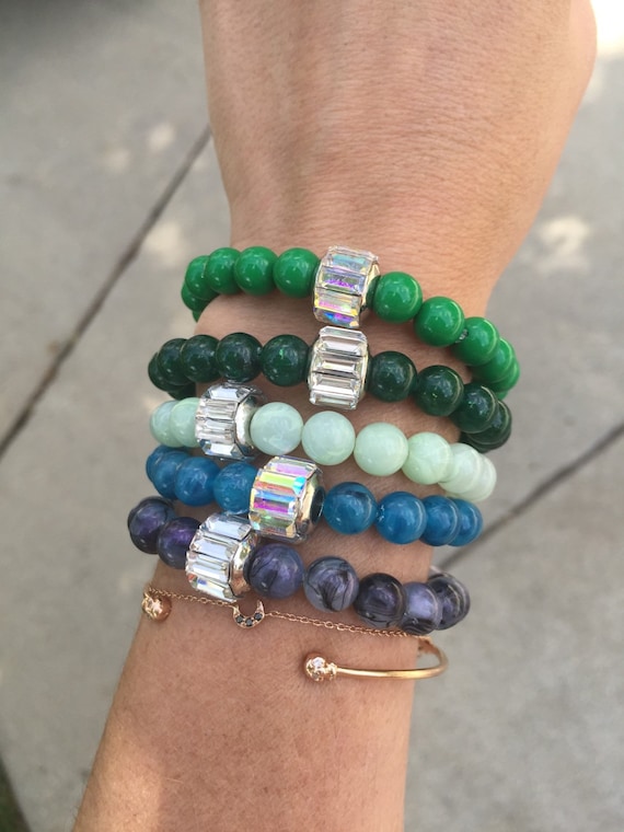 Arm Candy women's bracelet stack bracelet bead by DylanJamesKids