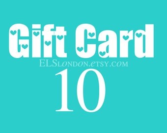 Gift card, gift certificate, voucher gift, gift for best friend, birthday gift for her, instant download card, jewellery gift