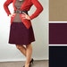 Custom Size Skirt - Linen Blend, Low Waist, Bias Cut, A-line, Comfy