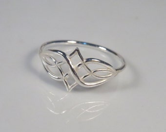 Infinity celtic knot ring, sterling silver ring, celtic ring, knot ring, infinity ring, infinity knot, celtic jewelry
