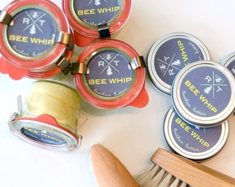NEW Leather Butter - fine BEESWAX conditioner from Rough & Tumble - select size