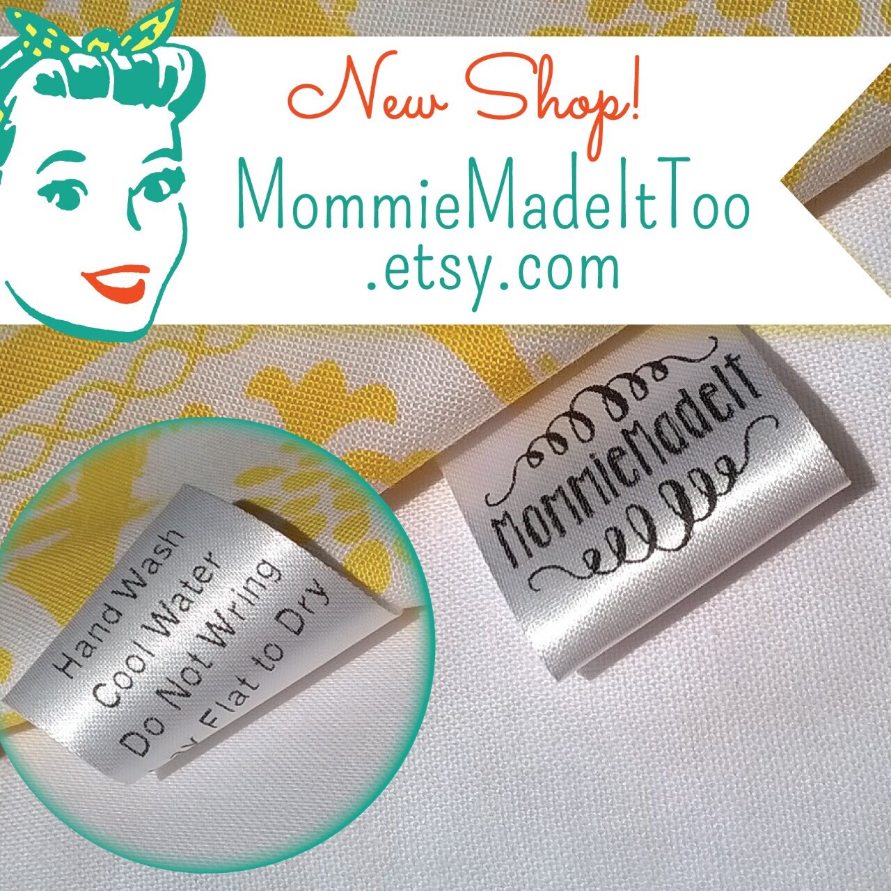 Organic Cotton Fabric Name Labels Clothing Labels Made to