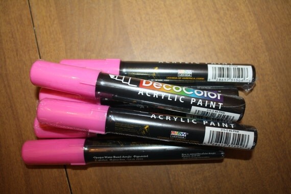 Pink marker pen Clearance