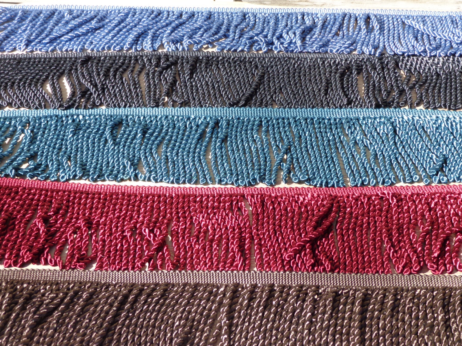 Bullion Sewing Trim Fringe Knitted 6 inch Choice by frstyfrolk