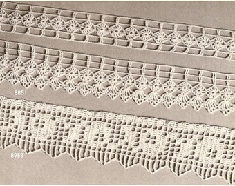 Lovely Edgings Vintage Crochet Pattern 300