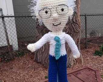 Crochet Bernie Sanders Doll