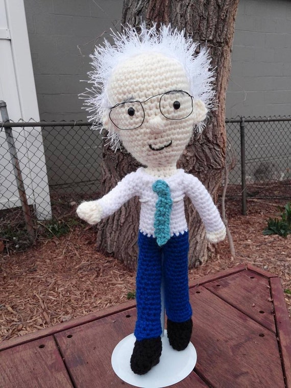 Crochet Bernie Sanders Doll