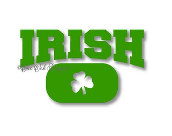 St. Patrick's Day Irish SVG File PDF / dxf / jpg / png / eps / ai / svg file for Cameo, svg file for Cricut & other electronic cutters
