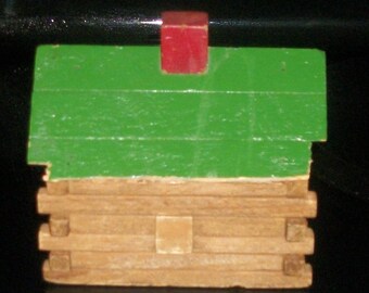 Primitive Minature Log Cabin