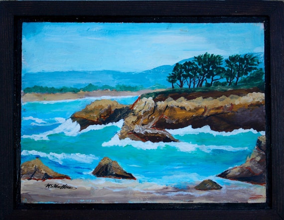 Fort Bragg Ca By Mike Americana Original Acrylic Like This Item