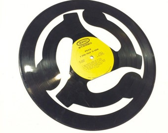 Vinyl Record Art: 45 Adaptor