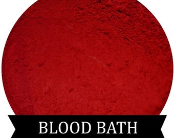 Red Eyeshadow BLOOD BATH