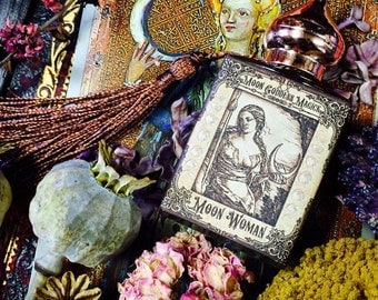 MOON WOMAN ~ Signature Perfume to Moon Goddess Magick Apothecary~ Perfume for the Mysterious Witch Woman ~ Moon Magick ~