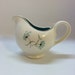 Vintage Creamer with Turquoise Blue Flowers