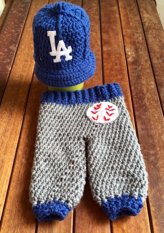 Baby Baseball Cap Pants Crochet Pattern Baby by AvaGirlDesigns