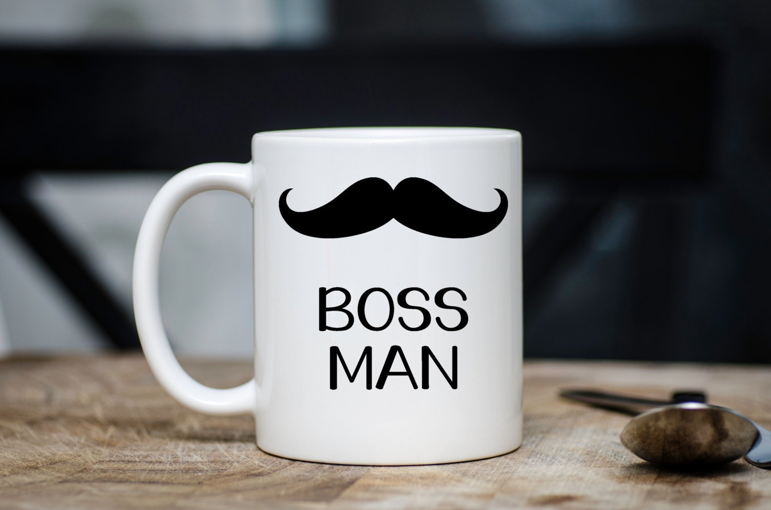 Boss Man Coffee Mug Gift Stocking Stuffer Teacher Gift