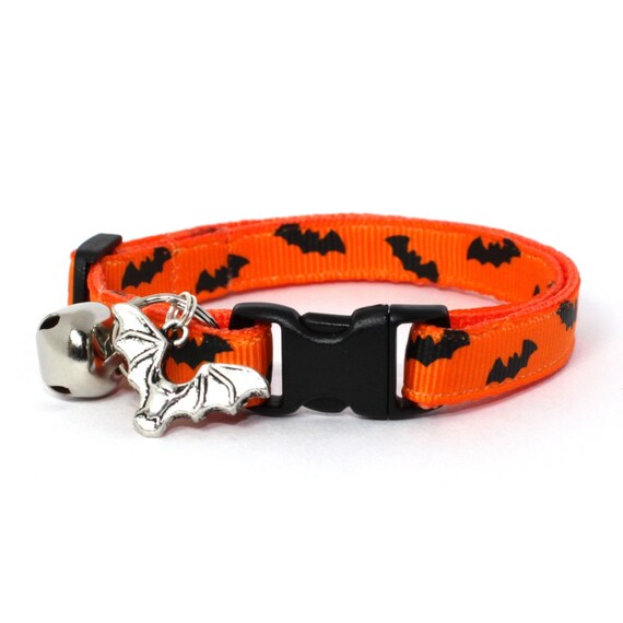 BatTastic Halloween Cat Collar