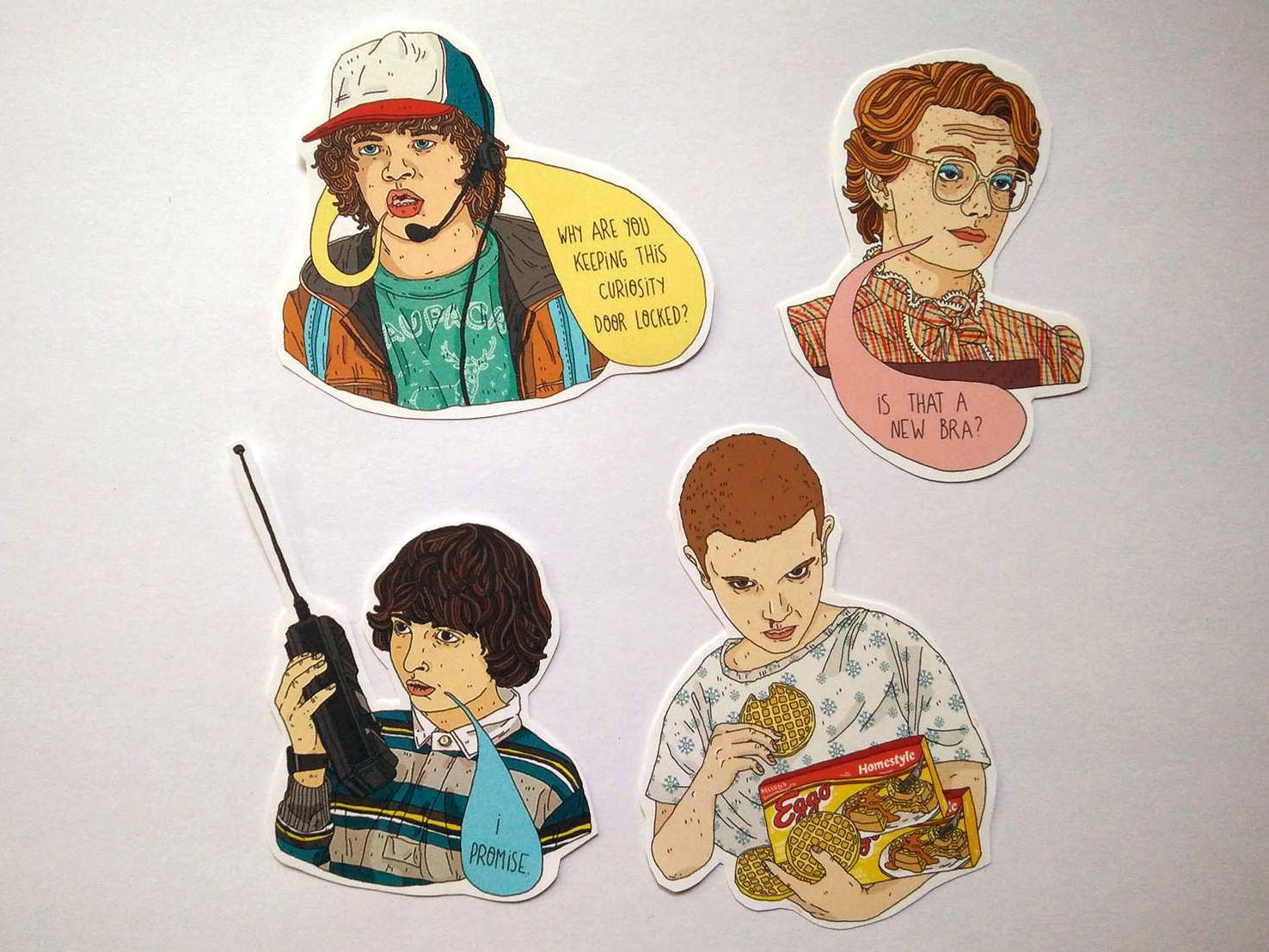 Stickers // Stranger Things