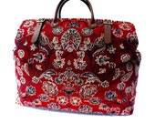 Weekender / Overnight / Carry on / 'Carpet' Travel Bag