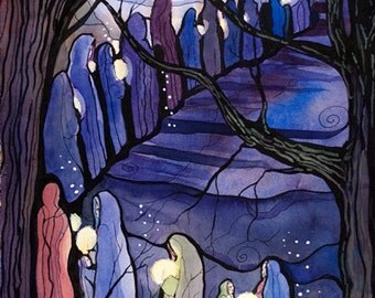 The Procession to the Sacred Well