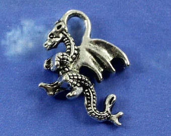 Dragon charm | Etsy