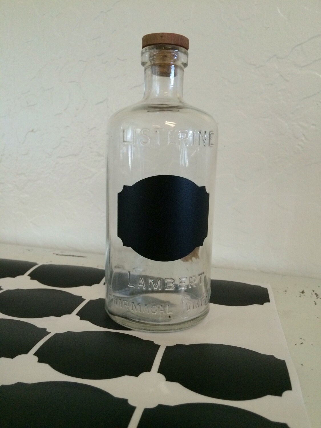 Chalkboard Labels Large Set of 20 Permanent Vinyl