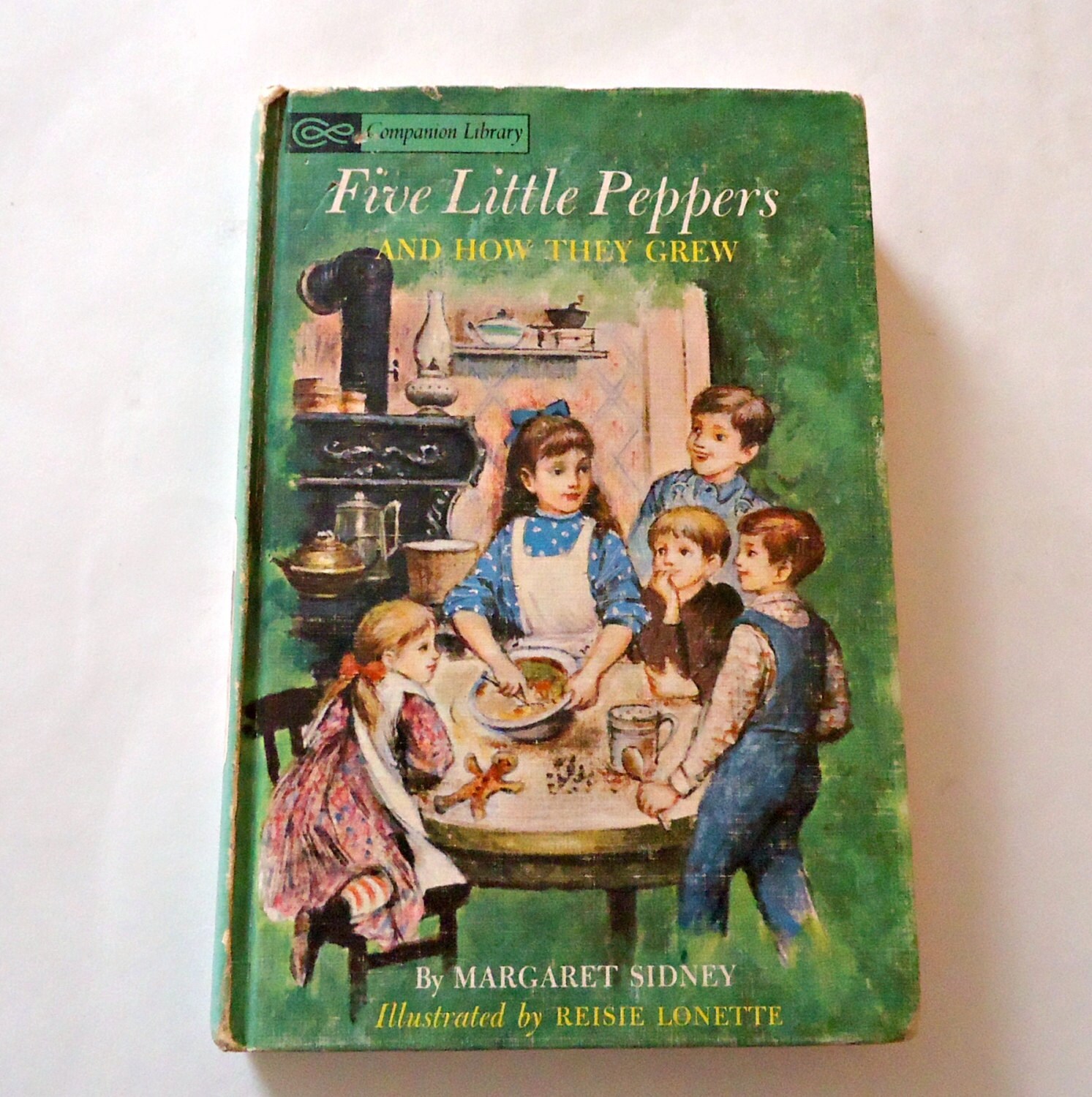 Five Little Peppers And How They Grew Vintage Book 1963