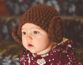 Princess Leia Hat Hair Costume