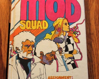 1969 Mod Squad Hardback Book - Assignment: The Arranger