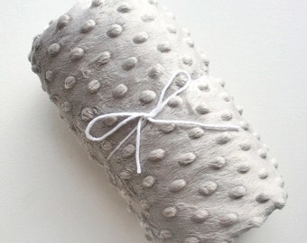 Minky Fitted Crib Sheet Grey - Solid Minky Crib Sheet - Solid Crib Sheet - Solid Crib Bedding-Grey Fitted Crib Sheet-Grey Crib Sheet-Bedding