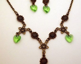 Gothic Renaissance Vintage style Jewellery Set